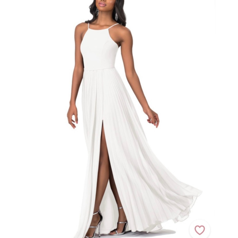 Azazie ivory bridesmaid dress